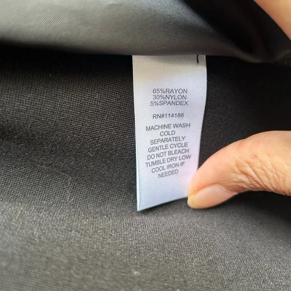 Love Scarlett Black Open Front Blazer Jacket Size 2X NWT - Picture 10 of 12